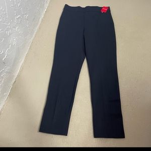 NWT Spanx The Perfect Pant Slim Straight Classic Navy Size L